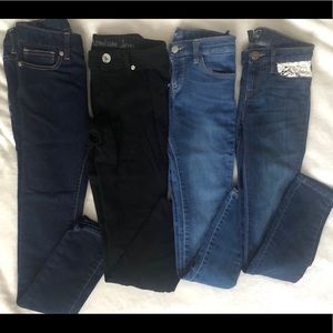 8 pairs of Girls Jeans - Size 10